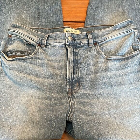 NWT Madewell Jeans The Perfect Vintage Wide-Leg Crop 31 - Picture 13 of 16